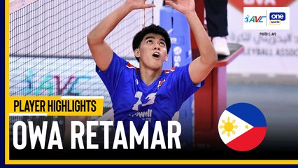 AVC Player Highlights: Owa Retamar takes the lead for Alas Pilipinas