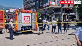 Hatay'da bir binada çatı patlaması yaşandı