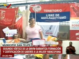 Yaracuy | Más de 2 mil mujeres de la GMVM son formadas en las misiones Sucre, Robinson e INCES