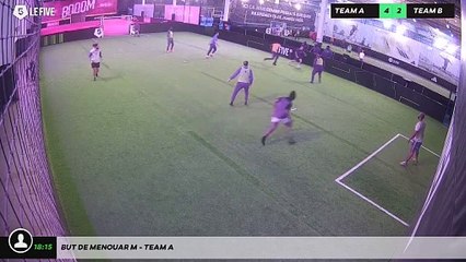 But de Menouar M - Team A