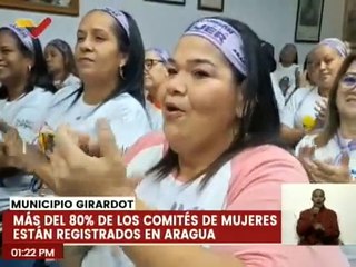 Aragua | Más del 80% de los comités de mujeres se han inscrito en la GMVM