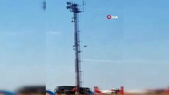 Havada feci kaza! İki uçak çarpıştı: Korku dolu anlar kamerada!