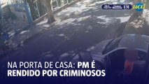 Policial é assaltado e agredido na porta de casa em BH