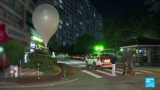 Tensiones entre las dos Coreas por intercambio de globos con basura y panfletos
