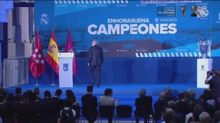 Florentino, discurso completo en la celebración del Real Madrid