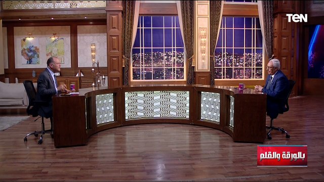 لقاء مع الدكتور أحمد جمال وزير التربية والتعليم والتعليم العالي الأسبق | بالورقة والقلم