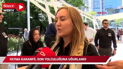 Aşk-ı Memnu'nun Şayeste'si oyuncu Fatma Karanfil son yolculuğuna uğurlandı