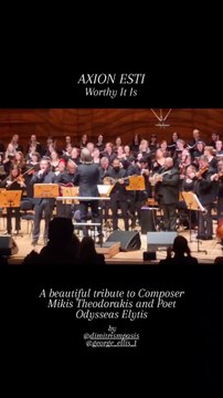 Αποθεώθηκε ο Μπάσης! Ρίγη συγκίνησης για το Άξιον Εστί – Όρθιο το κοινό χειροκροτούσε ασταμάτητα 2