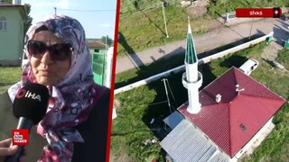 Sivas'ta 38 yıl sonra minaresine kavuştu