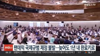 팬데믹 국제규범 제정 불발…늦어도 1년내 완료키로