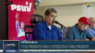 Zulia recibe con movilizaciones al pdte. Maduro