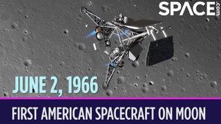 OTD In Space – June 2: First American Spacecraft On The Moon