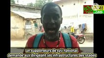 Sport : un supporteurs de syli de Guinée demande les dirigeants des infrastructures des stades dans les différentes régions....