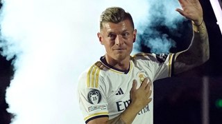 La despedida de Toni Kroos en el Santiago Bernabéu