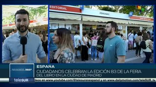 España celebra la edición 83 de la feria del libro en la ciudad de Madrid