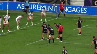 TOP 14 - Essai de Mathis CASTRO-FERREIRA (ST) - Stade Toulousain - Stade Rochelais