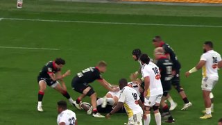 TOP 14 - Essai de Lucas TAUZIN 2 (ST) - Stade Toulousain - Stade Rochelais