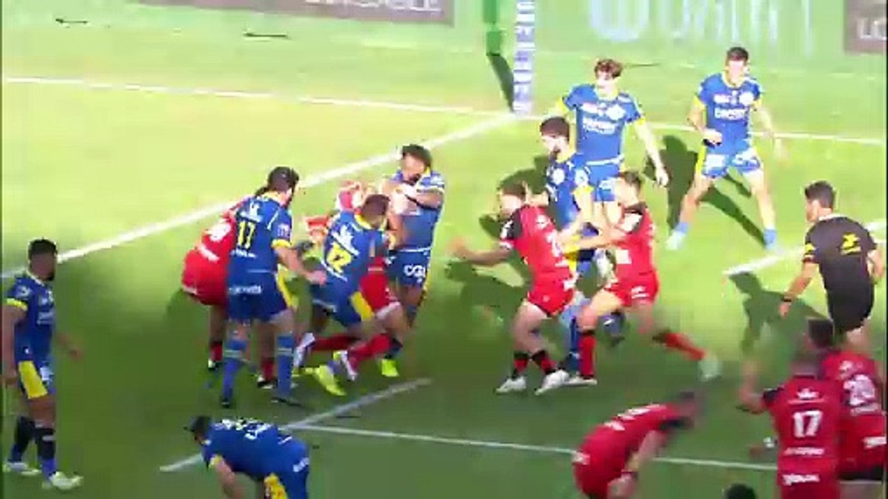 TOP 14 - Essai de Maelan RABUT (RCT) - RC Toulo...