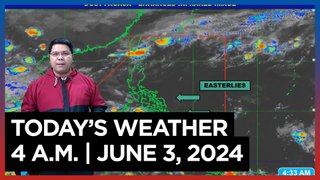 Today's Weather, 4 A.M. | June 3, 2024