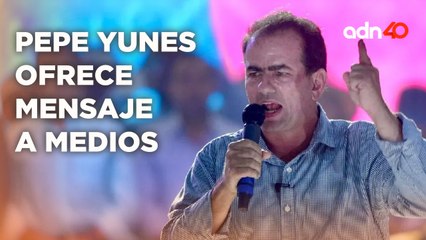 Pepe Yunez, candidato a gobernador en Veracruz ofrece mensaje tras cierre de casillas