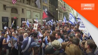 Penyokong pro-Israel di New York tuntut pembebasan tebusan