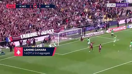 Saint-Etienne score extra-time equaliser to secure Ligue 1 return