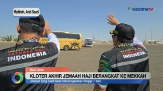 Kloter Akhir Jemaah Haji Indonesia Berangkat ke Makkah