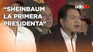 Mario Delgado afirma que Claudia Sheibaum será la primera presidenta de la historia de México