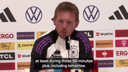 Germany hoping to give Ukraine '90 minutes of joy'