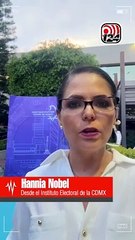 Hannia Nobel nos da a conocer las incidencias ocurridas en la CDMX
