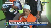 Menabung selama 12 Tahun, Tukang Pijat Tunanetra Naik Haji