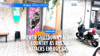 Ukraine imposes emergency power shutdowns as Russia attacks energy grid