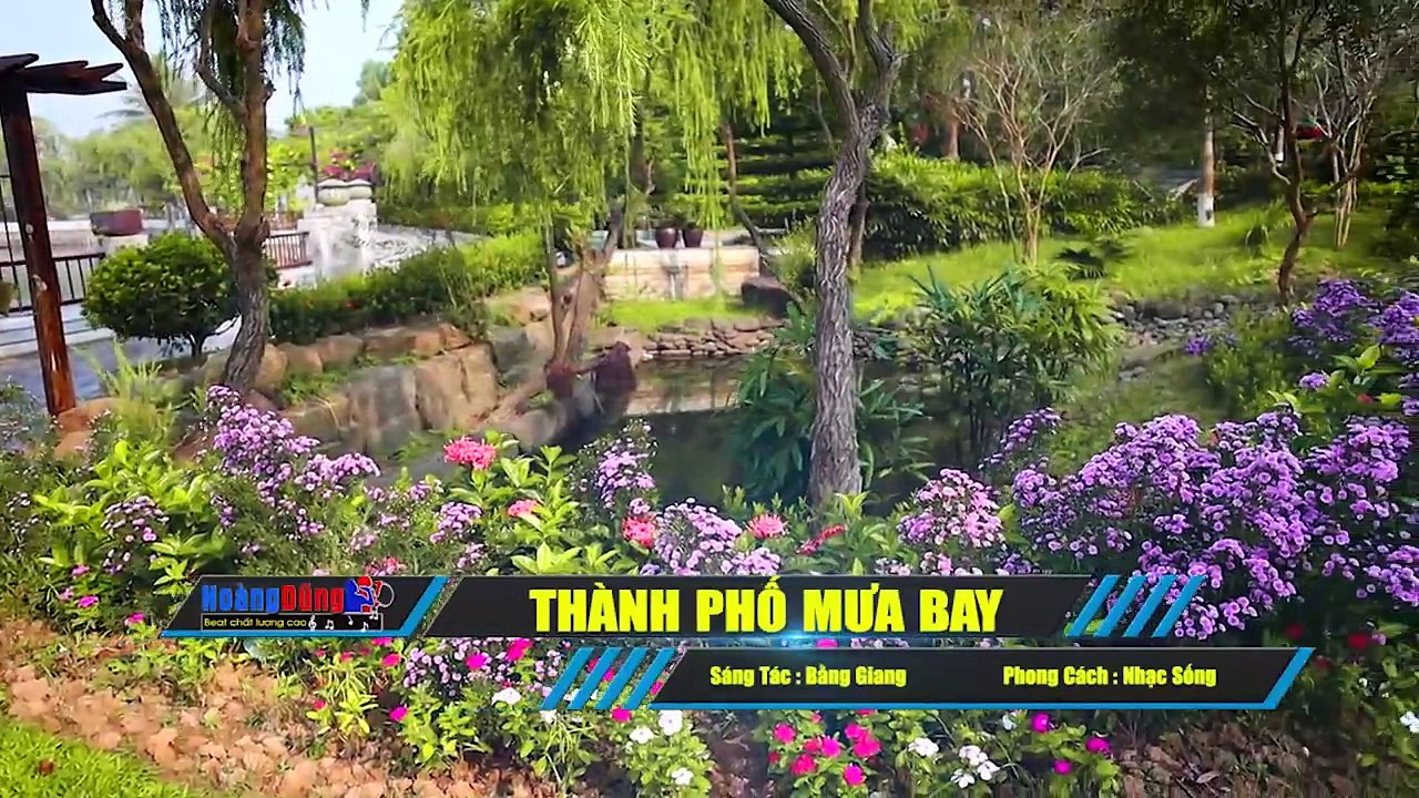 Thành Phố Mưa Bay Karaoke Hoàng Dũng