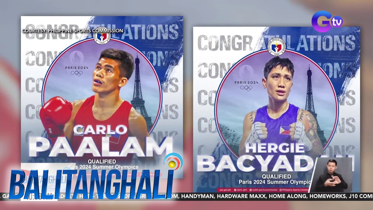 PHL boxers Carlo Paalam & Hergie Bacyadan, qualified na sa 2024 Paris Olympics | BT