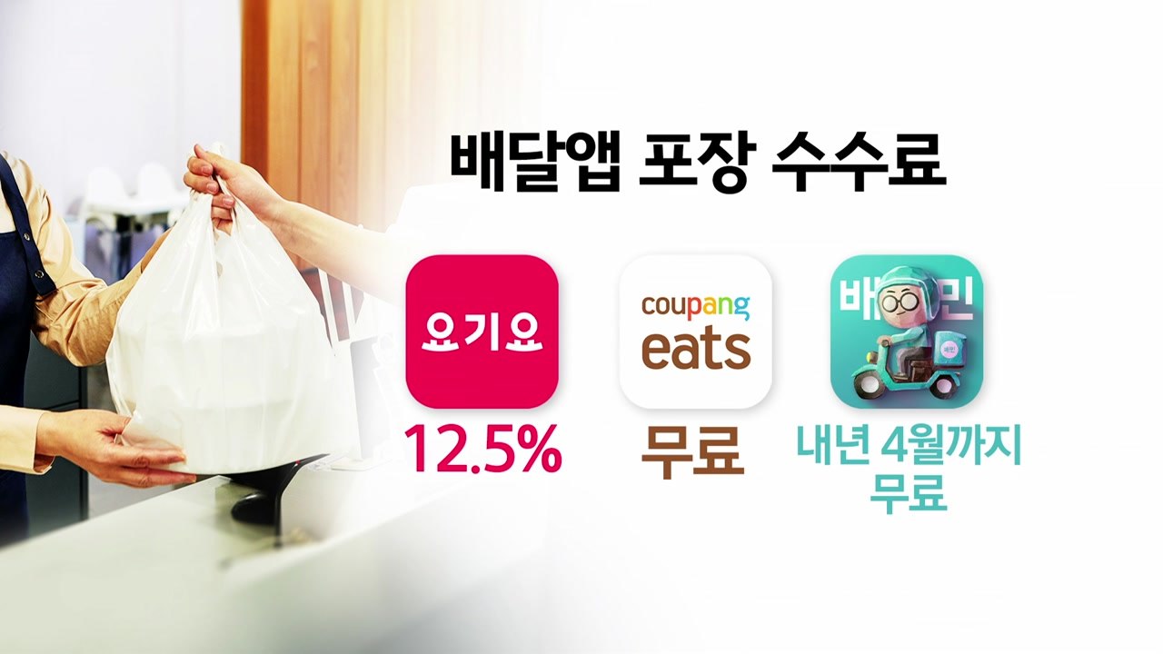 "포장만 해도 수수료 내라고?"...배민, 포장 주문에 수수료 6.8% 부과 [앵커리...
