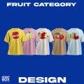 HB Frutis TShirt Design Video
