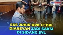 Eks Jubir KPK Febri Diansyah Tiba di Pengadilan Negeri Jakarta Pusat, Jadi Saksi di Sidang SYL