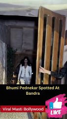 Bhumi Pednekar Spotted At Bandra