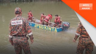 Lelaki warga Indonesia dikhuatiri lemas di Sungai Kinta