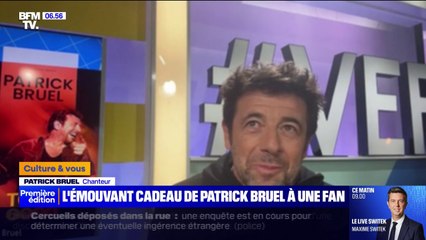 Patrick Bruel fête les 100 ans d'une fan en plein concert
