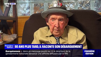 80 ans plus tard, Jake Larson, 101 ans, raconte son débarquement à Omaha Beach en Normandie