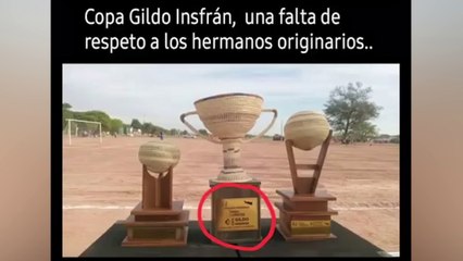 Insólito: Gildo Insfrán entregó torneos de hojas de palma