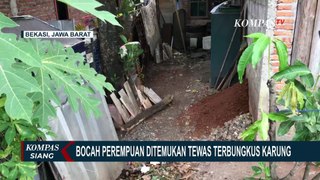 Jenazah Anak Perempuan Terbungkus Karung Dimakamkan, Begini Hasil Olah TKP