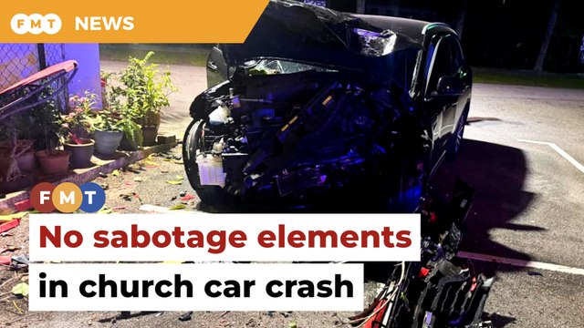 No sabotage, malicious elements in church car crash, say cops