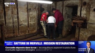 80 ans du Débarquement: des bénévoles restaurent la batterie de Merville, redoutable fortification de l'armée allemande