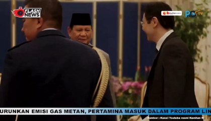 Prabowo Temui PM Singapura Lawrence Wong Bahas Kerjasama Pertahanan