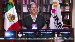 ¡Triunfo arrollador! Gana Claudia Sheinbaum las elecciones en México