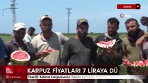 Adana’da karpuz fiyatları 7 liraya düştü