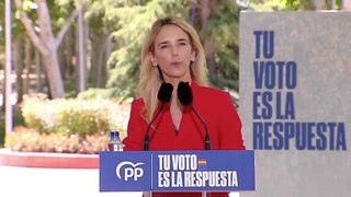 Cayetana (PP) mete el miedo a Sánchez al dejar sin efecto la baza principal del PSOE para las elecciones europeas
