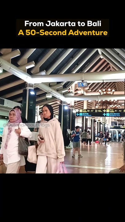 Jakarta to bali Day 1 (Highlights)